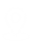 Ein weißer Standort Icon