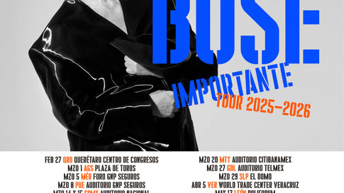 MIGUEL BOSÉ REGRESA A MÉXICO EN 2025