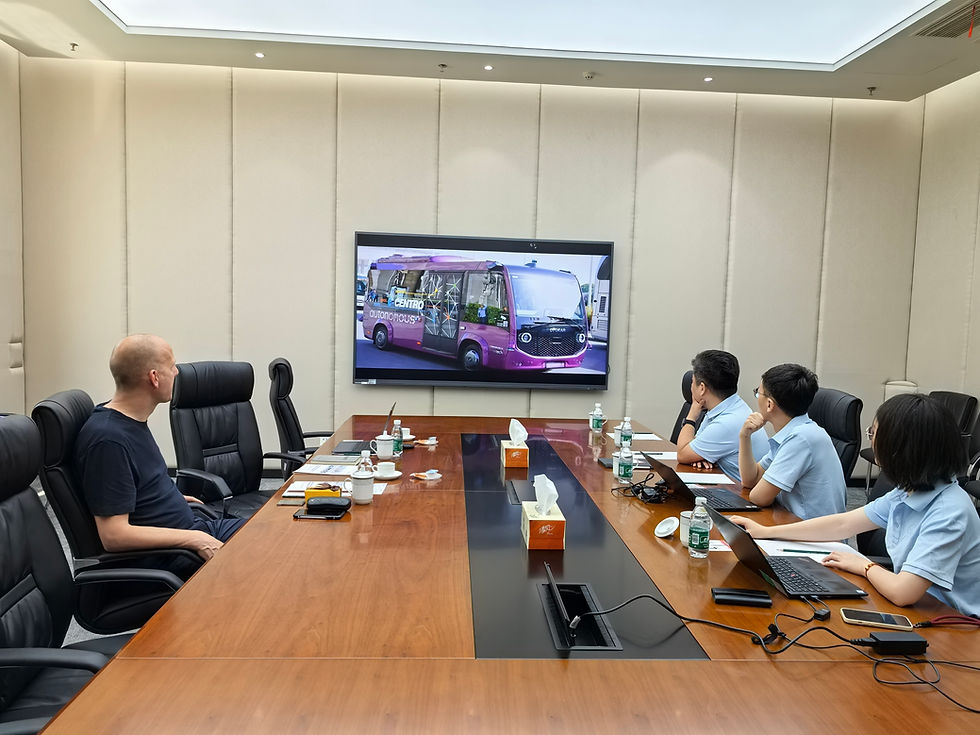 Welcome Busworld Team Visits Sinovation