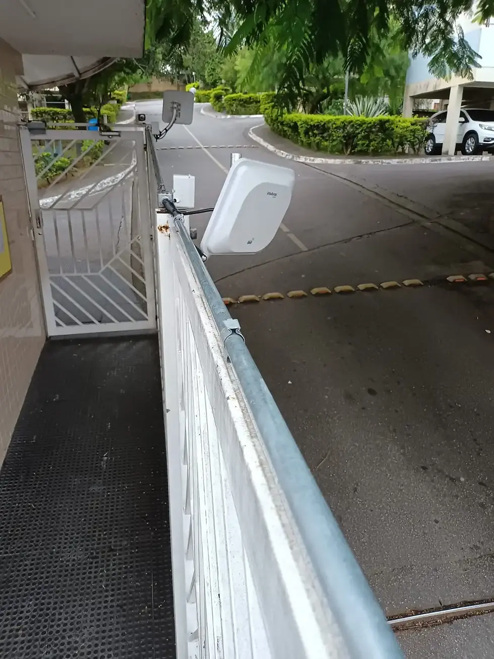 antena leitora de tag veicular