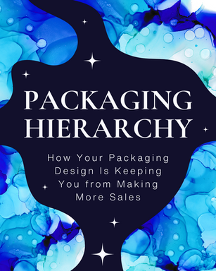 Packaging Design Hierarchy - How Your Packaging Design Is Keeping You from Making More Sales