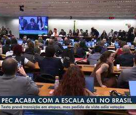 A proposta de fim da escala 6×1 e de redução da jornada de trabalho foi aprovada nesta quarta-feira 27/5 na comissão especial que discutiu o tema na Câmara dos Deputados. A aprovação ocorreu por votos