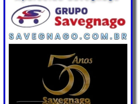 Agosto mês de Aniversário da Rede Savegnago Supermercados 