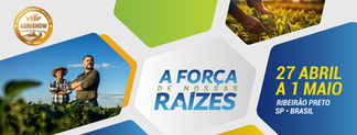 De 800 para 900 expositor Agrishow 2026 uma das maiores feiras de tecnologia agrícola do mundo, de 27/4 a 1º de Maio de 2026 das 8h às 18h, em Ribeirão Preto - SP evento reunirá inovações