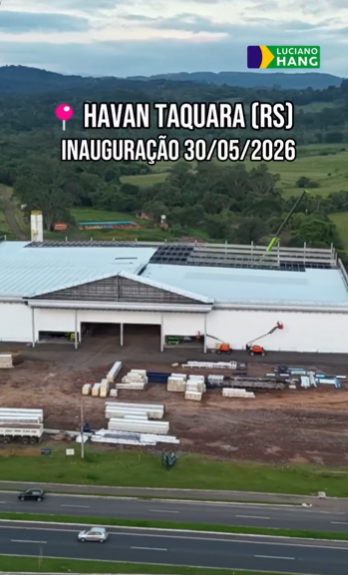 Em Taquara - RS 30/05 vamos ter uma loja com tudo o que essa cidade merece: cinema, Estátua da Liberdade, mais de 350 mil produtos,  praça de alimentação, estacionamento gratuito, ambiente climatizado