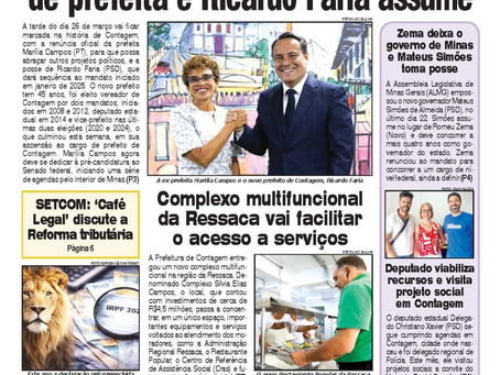 Jornal OFOLHA Contagem – 29 de Março de 2026 Confira a Edição completa da semana no Site
