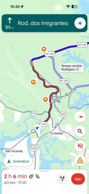 Acidente na Anchieta provoca congestionamento na Imigrantes e complica subida para São Paulo