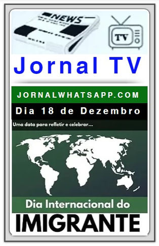 Dia 18 Dezembro Envie para Jornal WhatsApp 11 99923-2580 Fatos com vídeos e fotos para redação