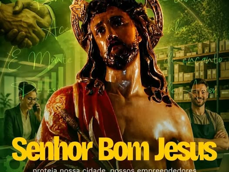 Hoje 06/08 fazemos uma pausa para celebrar a fé e a tradição O Senhor Bom Jesus não é apenas o padroeiro da nossa "Cidade Sonho" mas um símbolo da luz que nos guia em cada novo desafio. ✨