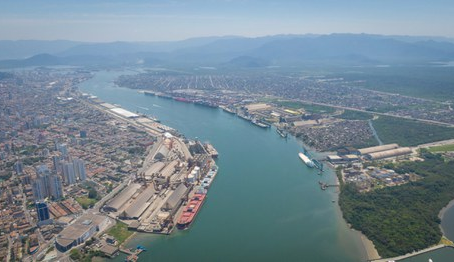 Edital para a construção do Túnel Santos-Guarujá, o primeiro túnel submerso do Brasil e uma obra aguardada por quase 100 anos, foi lançado nesta quinta-feira (27) no Parque Valongo, em Santos (SP)