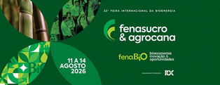 32ª edição da Fenasucro - Referência em Bioenergia Inovação, negócios e sustentabilidade no maior evento do setor sucroenergético. De 11 a 14 de Agosto de 2026. Um evento completo para profissionais 