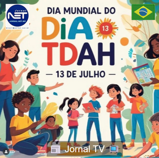 📅 13 de Julho — Dia Mundial do TDAH⁣“Dia Mundial do TDAH: seu reconhecimento é nossa maior conquista.”⁣📍 Hoje não celebramos apenas uma sigla. Celebramos o direito de existir sem silenciamento, 