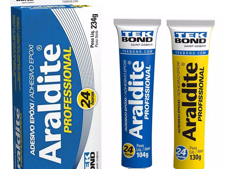 Cola Adesivo Epรณxi Araldite Profissional 234g