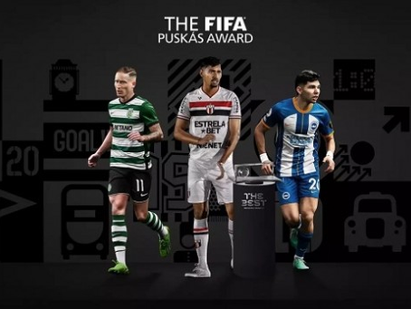ESPORTE Guilherme Madruga, do Botafogo, é finalista no Prêmio Puskás da FIFA 2023 15 de Dez de 2023