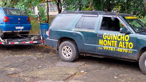 Serviços de Guincho em Monte Alto e região 16 99781-4870 Andre de Segunda a Domingo