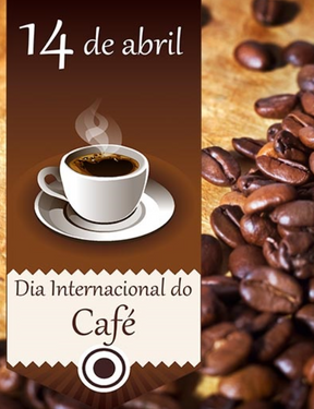 Hoje, dia 14 de Abril, o mundo todo comemora o Dia Internacional do Café. E o Brasil tem um motivo especial para a comemoração, pois é um dos maiores produtores mundiais da bebida e, certament