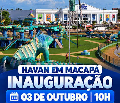 Macapá vai ganhar uma mega Loja Havan no dia 3 de outubro, às 10h, acontece a inauguração da primeira unidade da Havan no Amapá