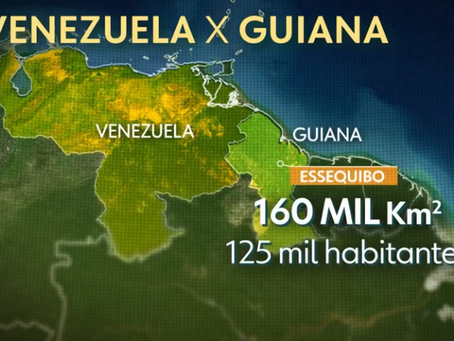 Conflito entre a Venezuela e a Guiana pode virar em GUERRA o presidente da Guiana Mohamed Irfaan Ali
