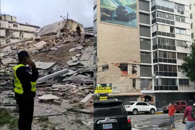 Socorristas ouvem vozes sob escombros após terremotos na Venezuela Equipes de resgate seguem buscas em Caracas e afirmam que ainda há sobreviventes presos entre os destroços; ao menos 160 pessoas morr