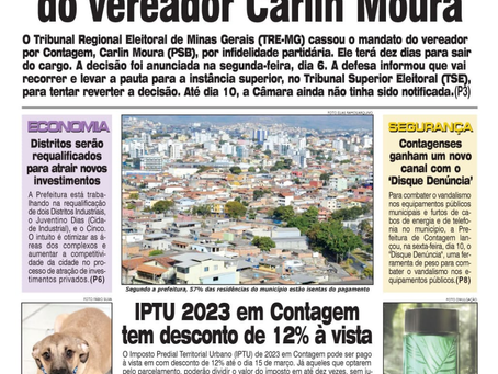 Contagem - MG OFolha Jornal 12.02.2023 News