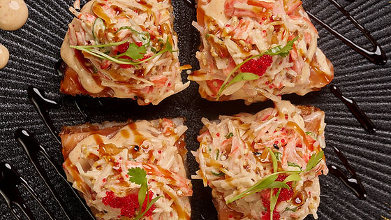 Sushi pizza