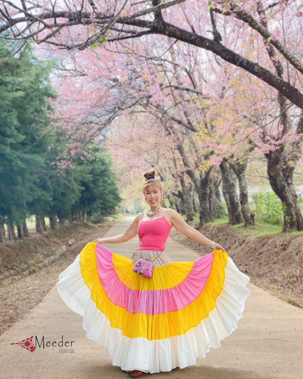 ภาพขนาดย่อ: Wan yen long skirt