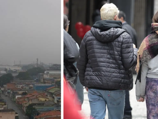 Segunda-feira será de tempo nublado e temperaturas amenas em Guarulhos