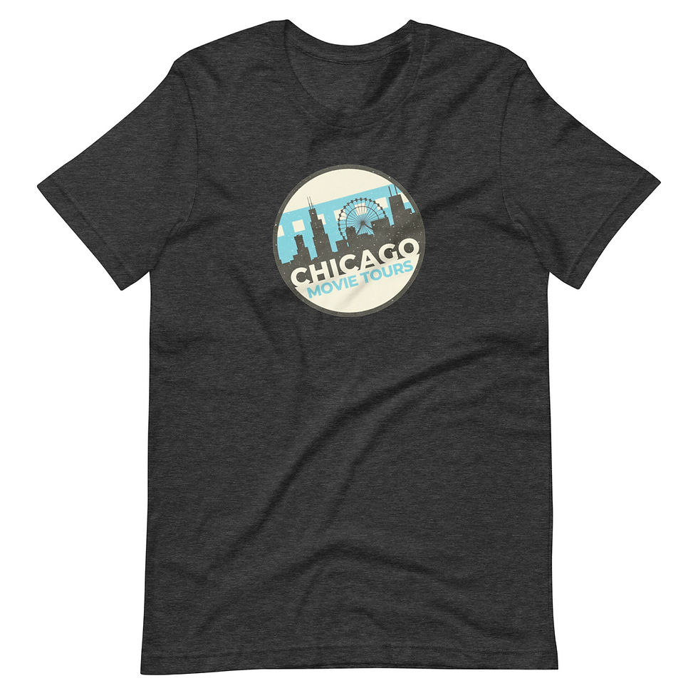 Thumbnail: Unisex T-Shirt - Chicago Movie Tours Vintage Logo