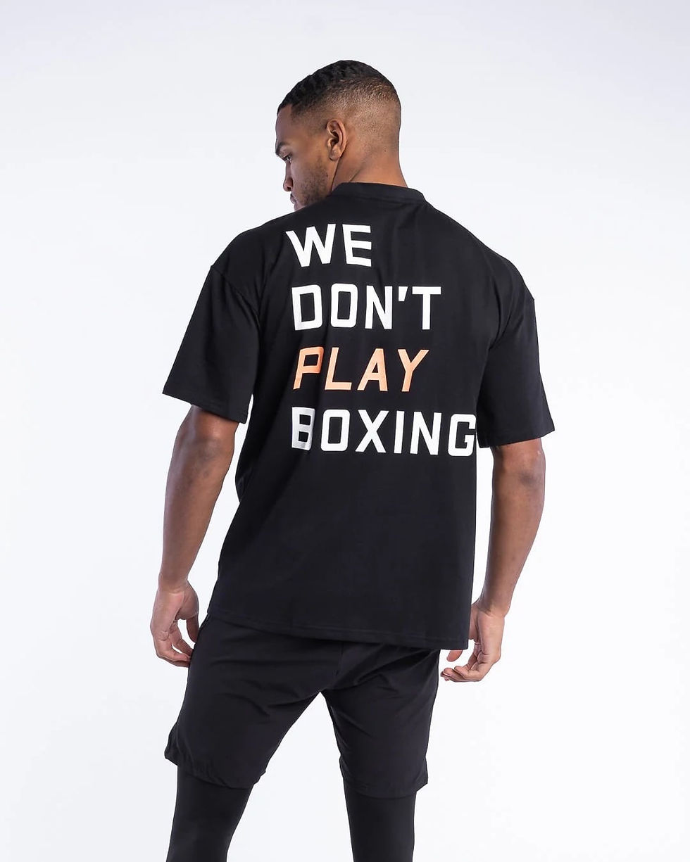 【即納・送料無料】BOXRAW 「We Don't Play Boxing」 オーバーサイズTシャツ