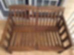 Teak Two Seat Bench