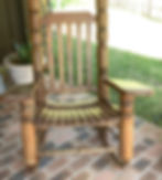 Antique Oak Rocking Chair