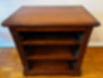 Mahogany Three Drawer Nightstand