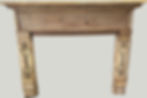 Antique Pine Carved Mantle