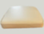 Cream Seat Cushion for Metal Side Chair