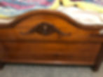 Antique Mahogany Footboard