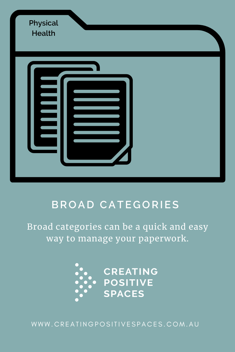Broad Filing Categories