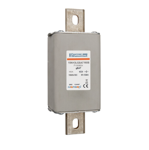 Fuse Mersen Ferraz Protistor 15NH3LGBAT200B – G1068655 gBat 1500VDC Size 3L