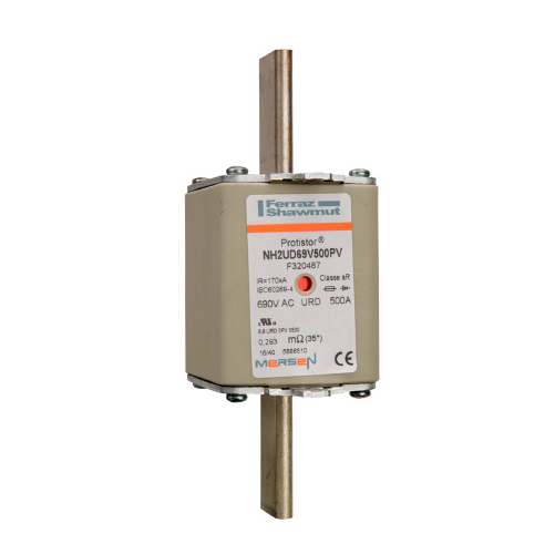 Fuse Mersen Ferraz Protistor F320487 – NH2UD69V500PV aR 690VAC Size 2
