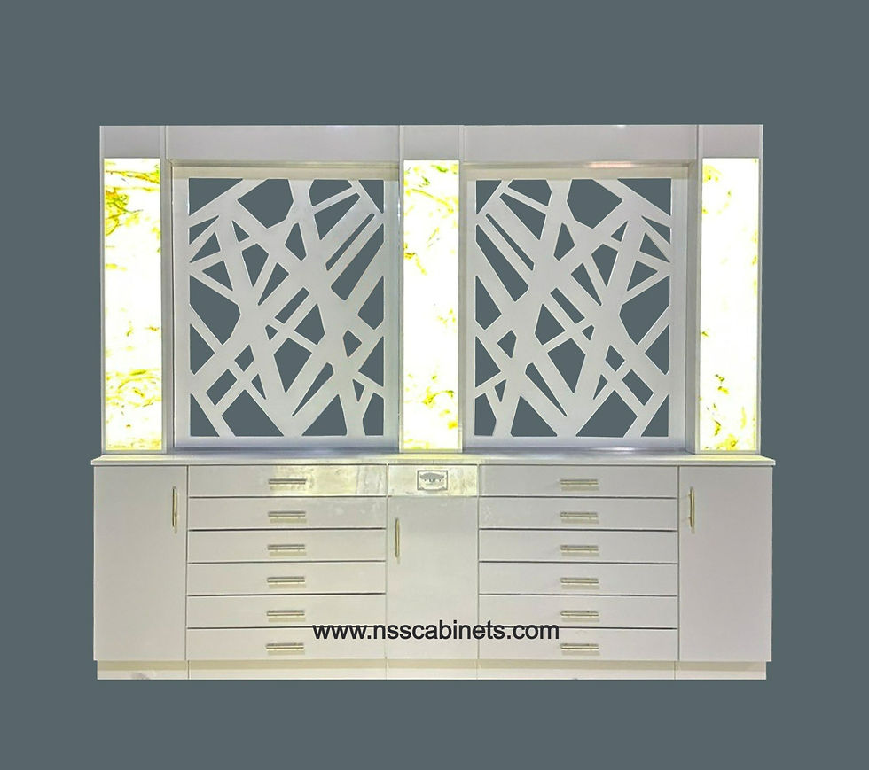 Thumbnail: 108 Island Onyx Divider Cabinet