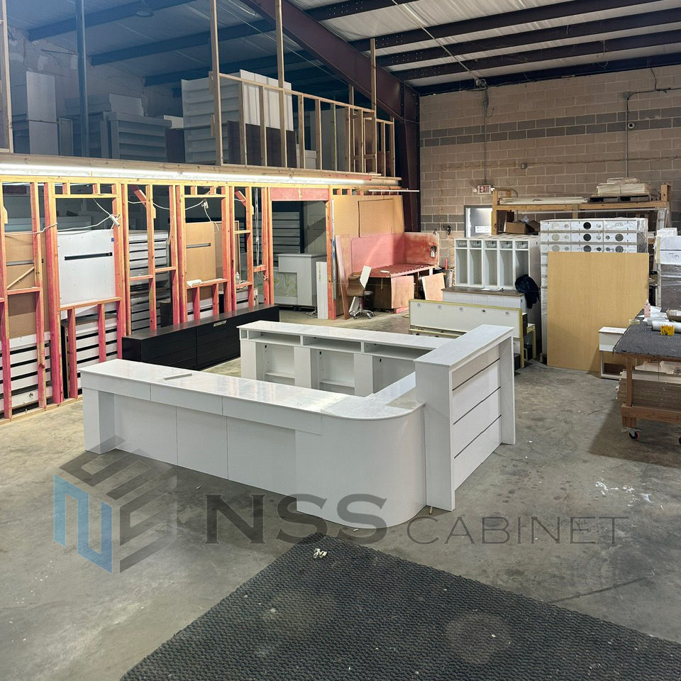 Thumbnail: 6 Seat Nail Bar Plus 60” Brian Reception