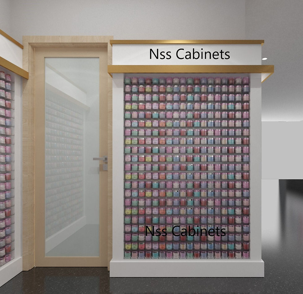 Thumbnail: Custom Size Corner  Dip & Polish  Display Solution