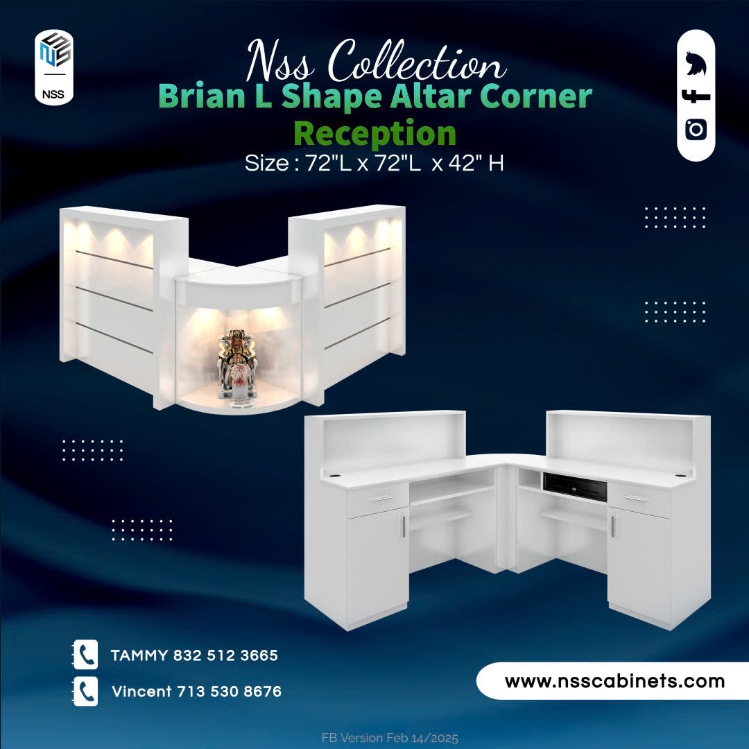 Brian L Shape Altar Corner Reception