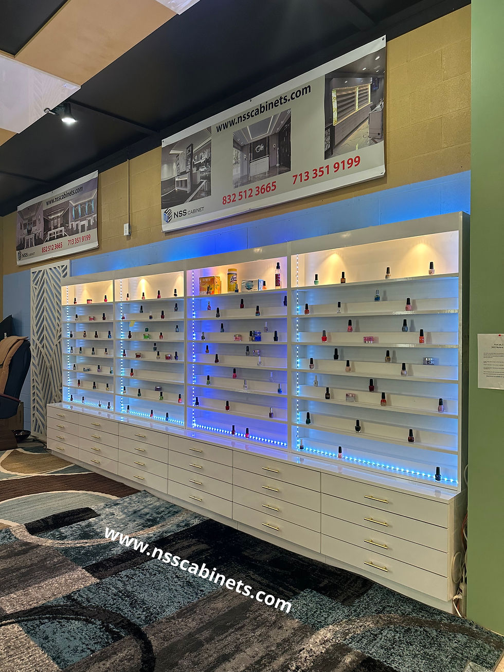 Thumbnail: 191L Glory Polish Display  set $380Feet/