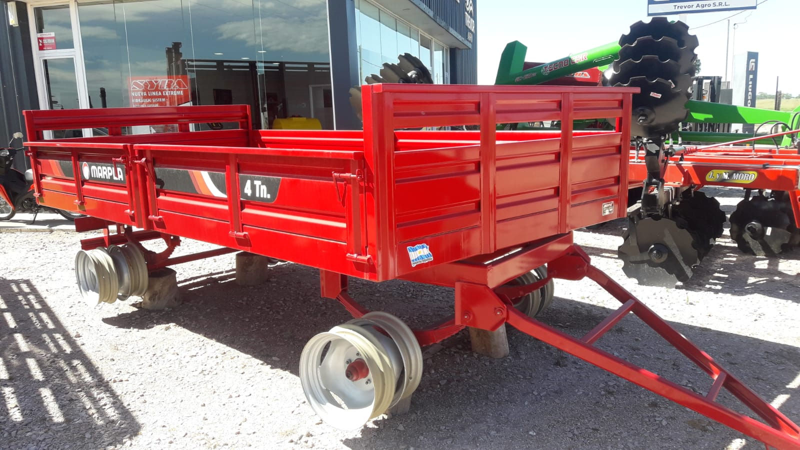 Acoplado playo Marpla 4 TN con duales