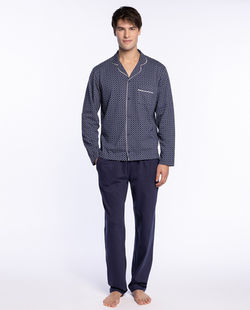 musas zarautz gipuzkoa hombre long-cotton-pyjamas-elegance