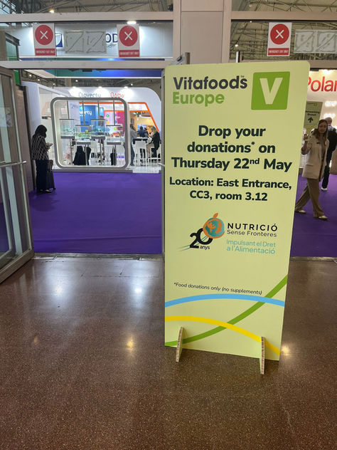 Nutrition Without Borders at Vitafoods Europe 2025