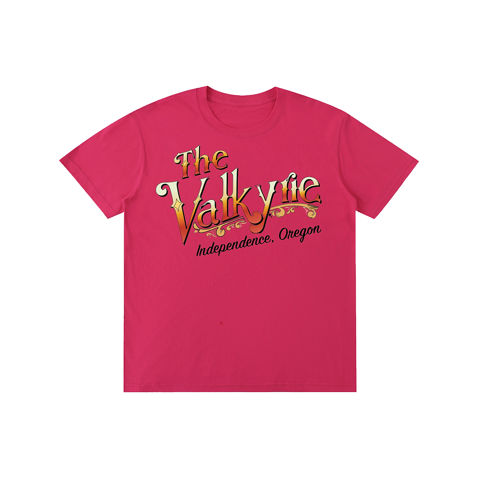 Thumbnail: Classic Cotton Unisex Valkyrie Sign T-Shirt- black Indy