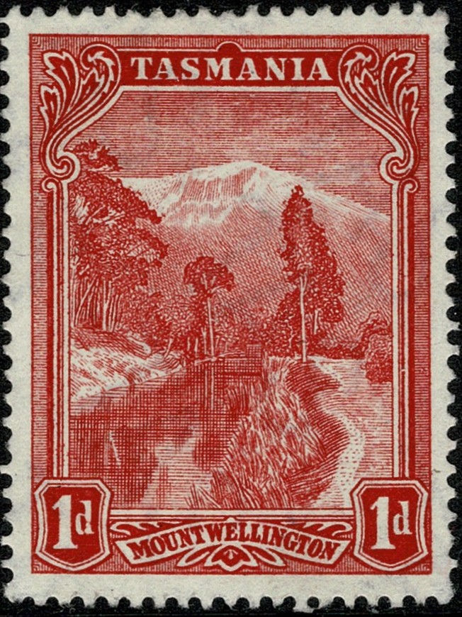 Tasmania Pictorials 1899-1900 1d Perf 14 SG 230 MNG.