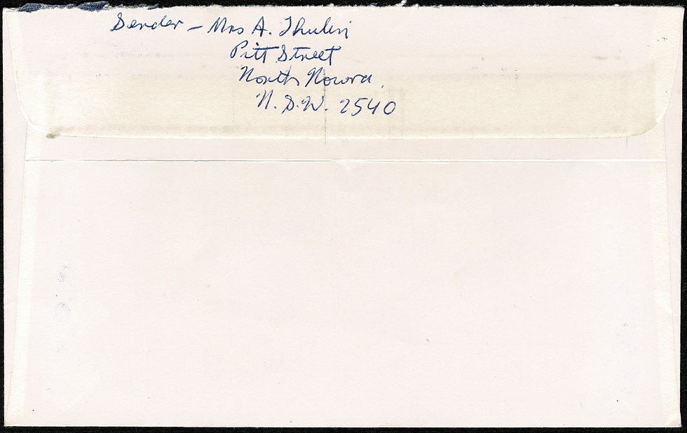Thumbnail: Commercially used cover 22c Saint Vincent de Pauls Society. 12 SEP 1980