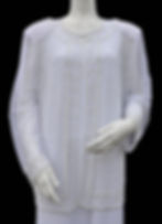 White Beaded Sequin Jacket